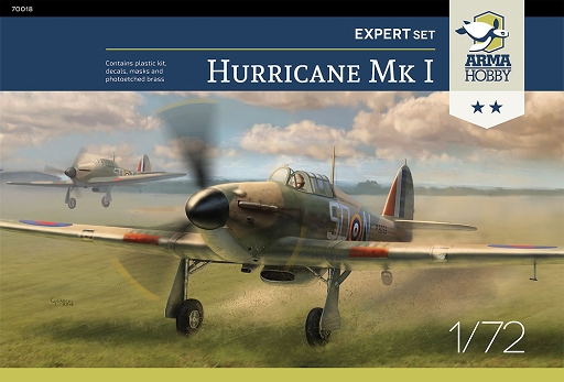 Hurricane Mk I Arma Hobby boxart