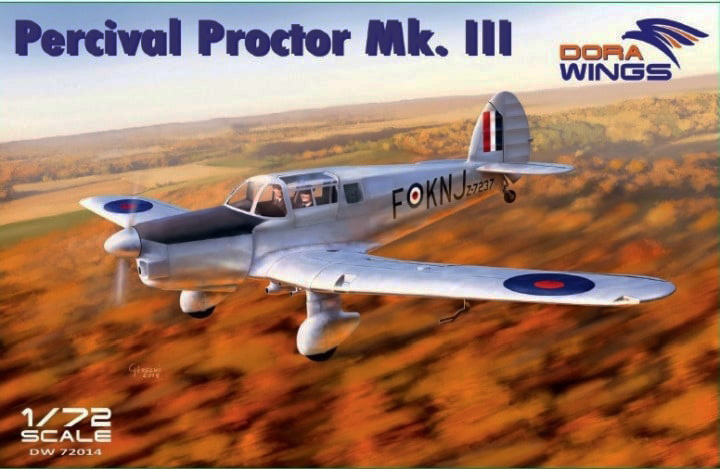 Percival Proctor Mk III Dora Wings boxart